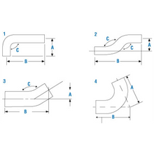 Load image into Gallery viewer, PAI 840147 MACK 11MF2835M COOLANT HOSE (ELBOW) (25195052)