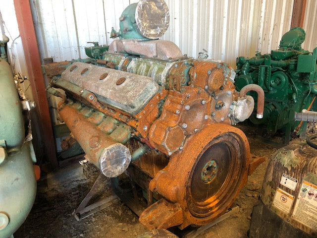 DETROIT DIESEL 12V71 ENGINE, GOOD RUNNER / OUTRIGHT