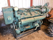 Load image into Gallery viewer, DETROIT DIESEL 12V92TAB MARINE ENGINE, DUAL BYPASS, GOOD RUNNER / OUTRIGHT