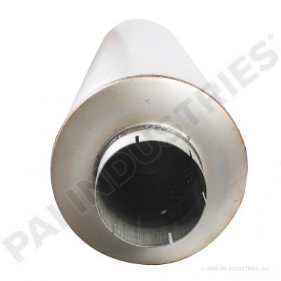 PAI EEM-1865 MACK 5839-86682M MUFFLER (10.00" ROUND) (5.00" INLET / OUTLET)