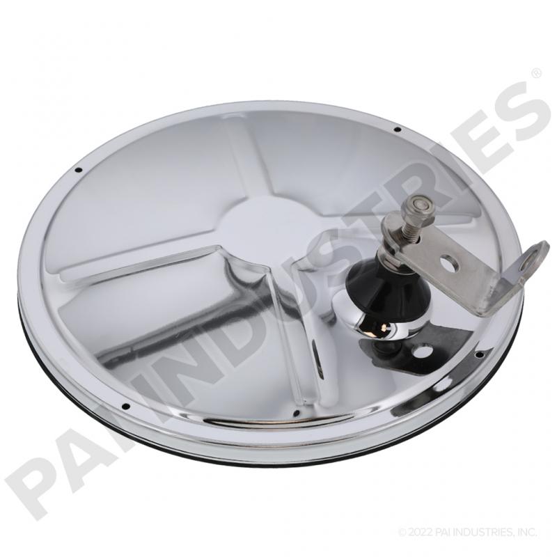 PAI EM54880 MACK N/A SIDE VIEW MIRROR (ROUND) (8-1/2" DIAMETER) (CHROME)