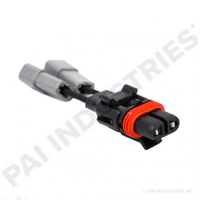 PAI FAD-0488 MACK ELECTRICAL ADAPTER (2 PIN MALE / 1 PIN FEMALE) (3.61" L)