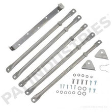 Charger l&#39;image dans la galerie, PAI FBK-1639 STAINLESS STEEL MIRROR BRACKET KIT FOR MACK APPLICATIONS (USA)