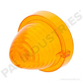 PAI FLL-4197 MACK 4700317-1011 LAMP LENS (AMBER) (3.50 IN ID)