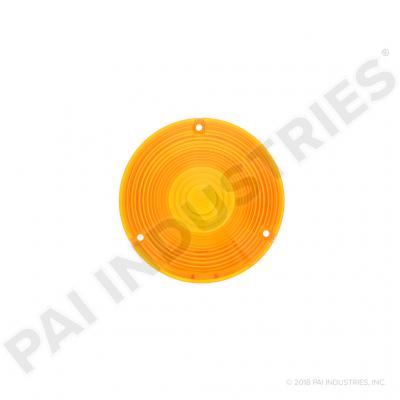 PACK OF 5 PAI FLL-4298 MACK 7576-9016A ROUND TURN LIGHT LENS (AMBER) (USA)