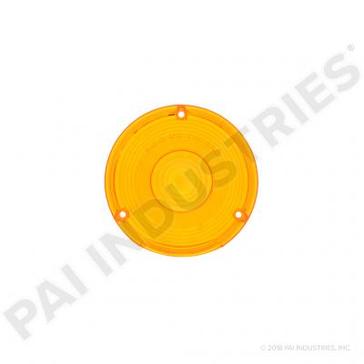 PACK OF 5 PAI FLL-4298 MACK 7576-9016A ROUND TURN LIGHT LENS (AMBER) (USA)