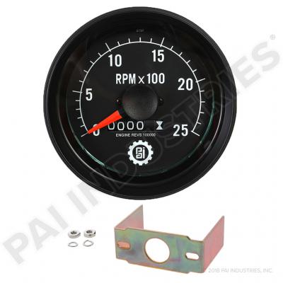 PAI FTA-0552 MACK 17MT3126 TACHOMETER (0-2500 RPM) (MECHANICAL)