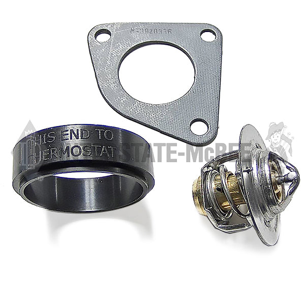 Interstate-McBee® Cummins® 3802968 Thermostat Kit (180 Degrees) (4B / 6B)