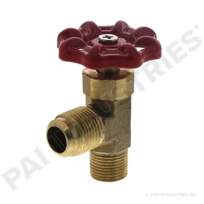 PAI MTV-4222 MACK 20QE1184 MANUAL FUEL VALVE (1/2" TUBE X 3/8" PIPE)