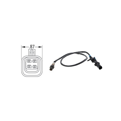 PAI 050787 CUMMINS 5400509 EXHAUST OXYGEN SENSOR (USA)