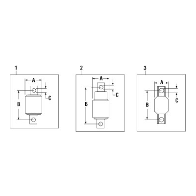PAI 750065 OEM HENDRICKSON 57256-000L TORQUE ROD BUSHING (USA)