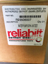 Load image into Gallery viewer, R23506007-REBUILT-RH-WATER-PUMP-FOR-DETROIT-DIESEL-53-ENGINES-5144685-WOODLINE-PARTS