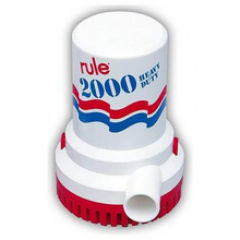 Cargar imagen en el visor de la galería, RULE® RU 12 BILGE PUMP 2000GPH 24V (JABSCO® 30240-2024)