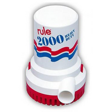 Load image into Gallery viewer, RULE® RU 12 BILGE PUMP 2000GPH 24V (JABSCO® 30240-2024)