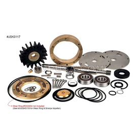 JMP Marine® JSK0117 JMP Marine Cummins Engine Cooling Raw Water / Seawater Pump Major Service Kit